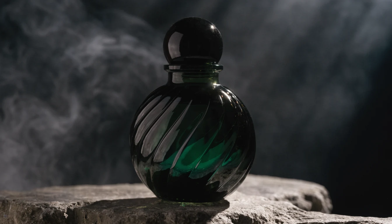 Black Musk Pino Silvestre Profumo flacone scuro